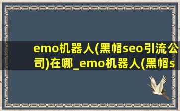 emo机器人(黑帽seo引流公司)在哪_emo机器人(黑帽seo引流公司)价