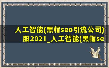 人工智能(黑帽seo引流公司)股2021_人工智能(黑帽seo引流公司)股2021年排名