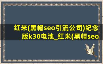 红米(黑帽seo引流公司)纪念版k30电池_红米(黑帽seo引流公司)纪念版k30电池型号